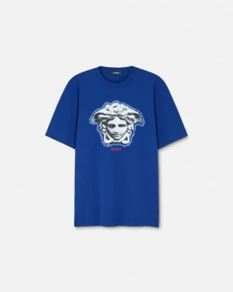 T-shirt i bomuldsjersey med print
