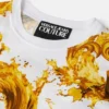 T-shirt i bomuldsjersey med print