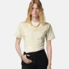 T-shirt i bomuldsjersey med print