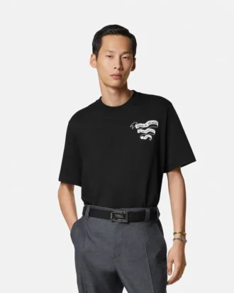 T-shirt i bomuldsjersey med print