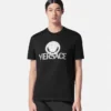 T-shirt i bomuldsjersey med print