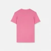 T-shirt i bomuldsjersey med print og pynt