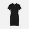 T-shirt-kjole med krystal-logo