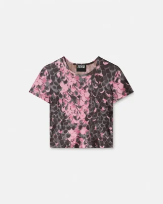 T-shirt med print