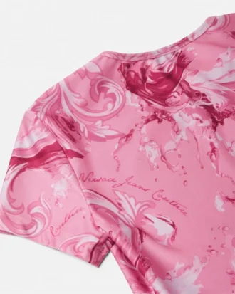 T-shirt med print