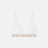 Triangel-bralette i bomuldsjersey