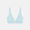 Triangel-bralette i bomuldsjersey