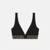 Triangel-bralette i bomuldsjersey