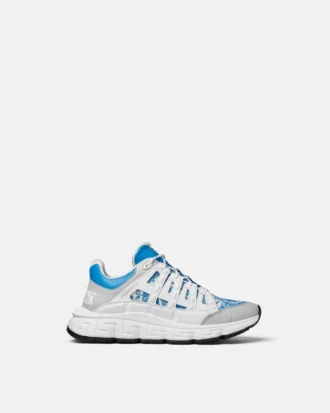 Trigreca Jacquard lædersneakers