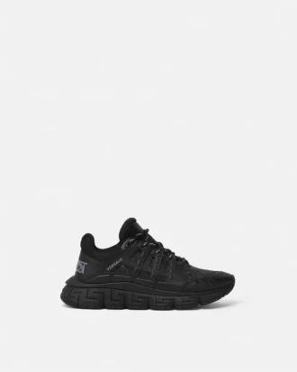 Trigreca Jacquard lædersneakers