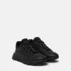 Trigreca Jacquard lædersneakers