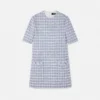 Tweed A-line minikjole