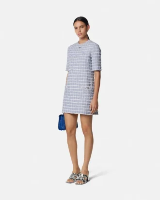 Tweed A-line minikjole