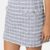 Tweed A-line minikjole