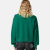 Uld-kashmir strikket boxy sweater