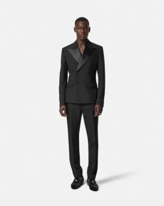 Uld-mohair-blazer
