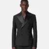Uld-mohair-blazer
