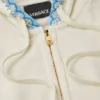 Underwater Barocco håndklæde-hoodie med lynlås
