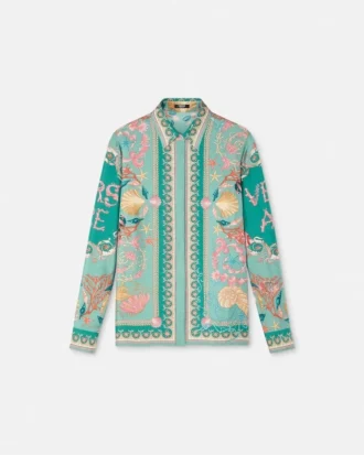 Underwater Barocco Silk skjorte