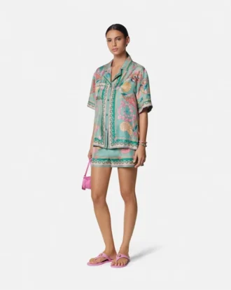 Underwater Barocco Silk skjorte