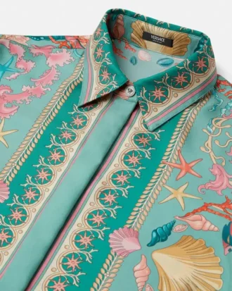 Underwater Barocco Silk skjorte