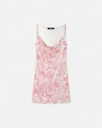 Underwater Barocco Slip Mini-kjole
