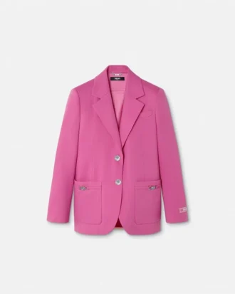 Underwater Barocco uldblazer i boxy-pasform
