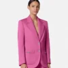 Underwater Barocco uldblazer i boxy-pasform