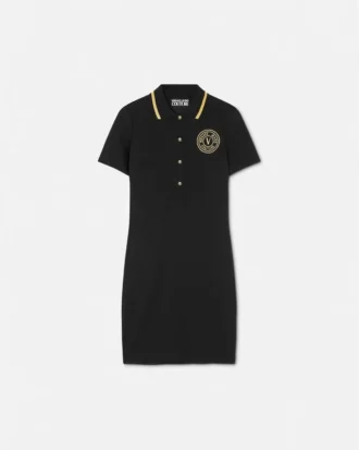 V-Emblem Midi Polo-kjole