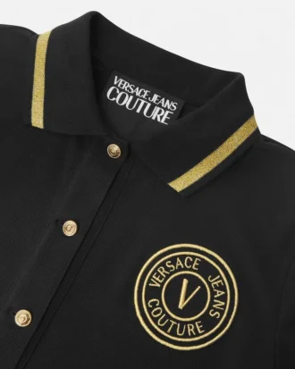 V-Emblem Midi Polo-kjole
