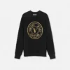 V-Emblem sweatshirt med afslappet pasform