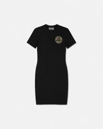 V-Emblem T-shirt-kjole