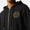 V-Emblem Zip Hoodie