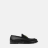 V læderloafers