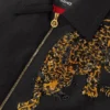 Versace Leopard Mélange uldblousonjakke