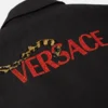 Versace Leopard Mélange uldblousonjakke
