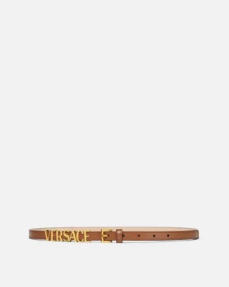 Versace-logo læderbælte 1,5 cm