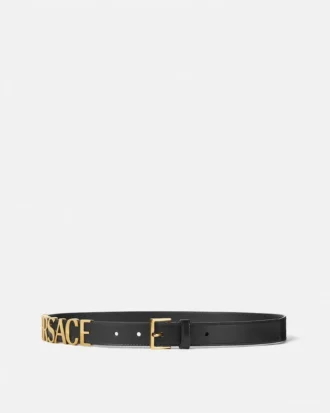 Versace Logo læderbælte 2,5 cm