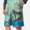 Versace Safari silke shorts