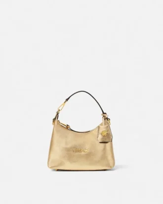 Versace Tag Hobo Metallic taske