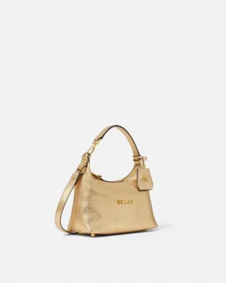Versace Tag Hobo Metallic taske