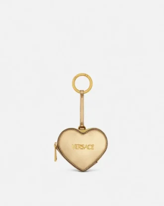 Versace Tag metallisk møntpung