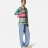 Versace Tag Nappa bowlingtaske