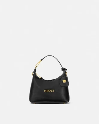 Versace Tag Nappa Hobo-taske