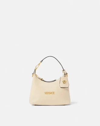 Versace Tag Nappa Hobo-taske