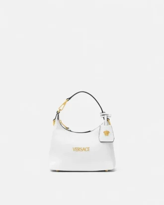 Versace Tag Nappa Hobo-taske