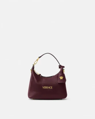 Versace Tag Nappa Hobo-taske