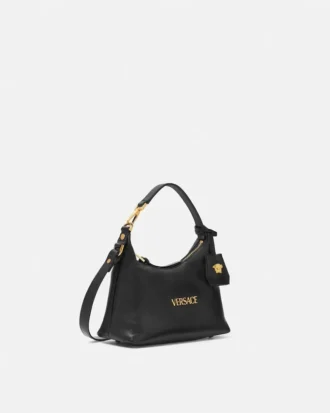 Versace Tag Nappa Hobo-taske