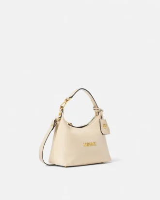 Versace Tag Nappa Hobo-taske