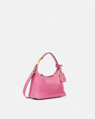 Versace Tag Nappa Hobo-taske